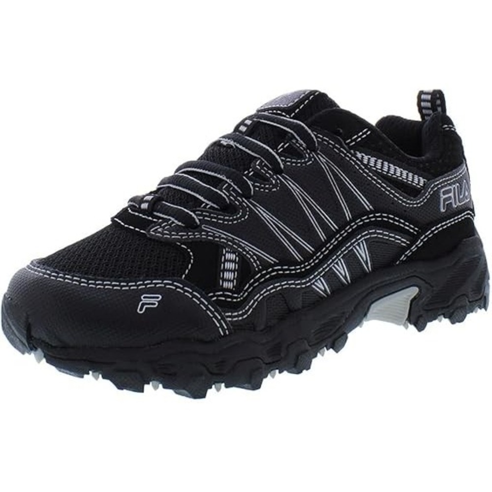 Fila Kid's AT Peake 21 Trail Sneakers - Black, Size 6